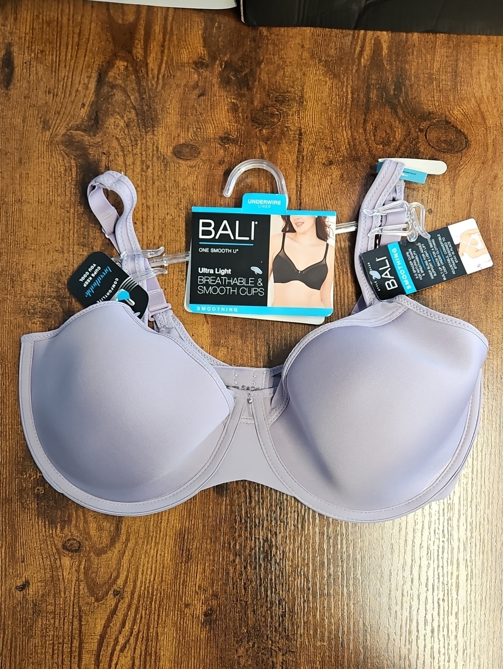 Bali Lavender One Smooth U® Ultra Light Underwire Bra